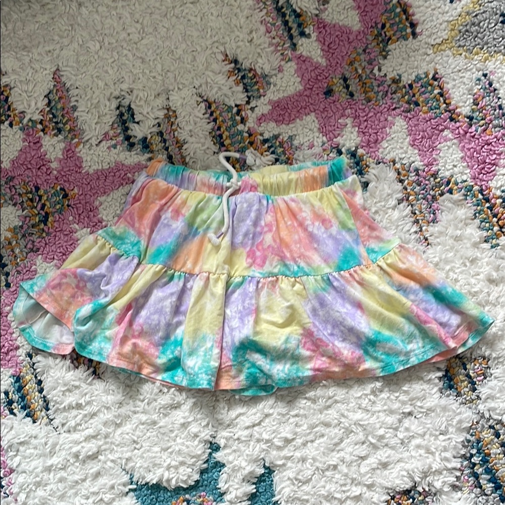 Cat & Jack Multicolor Tie-Dye Skirt